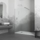 Душевая перегородка RGW WA-001 неподвижное Walk In cтекло Сатинат 10 мм  90*195  351000109-21