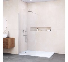 Душевая перегородка RGW Walk In 70x195 см профиль Хром стекло прозрачное 6мм
