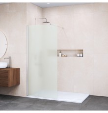 Душевая перегородка RGW Walk In 60x195 см профиль Хром стекло матовое 6мм