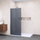 Душевая перегородка Walk-In RGW 90x195 WA-102 стекло тонированное, профиль хром