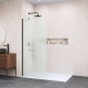 Душевая перегородка Walk-In RGW 80x195 WA-102B стекло матовое, профиль черный