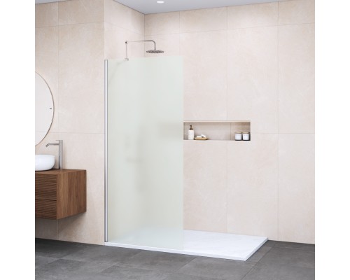 Душевая перегородка Walk-In RGW 100x195 WA-102 стекло матовое, профиль хром