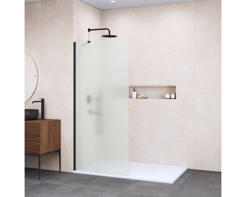 Душевая перегородка Walk-In RGW 110x195 WA-110B стекло матовое, профиль черный