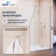 Душевая перегородка RGW 70x195 WA-210 стекло прозрачное 8 мм, профиль хром