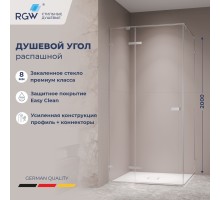 Душевой уголок 100*100*200 RGW SV-030 Квадрат/Хром/Прозрачное/8 мм (353203000-11)