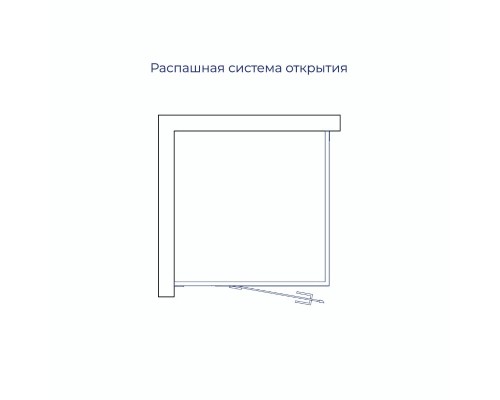 Душевой уголок  RGW SV-030 1000*1000  стекло прозрачное, профиль хром