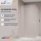 Душевой уголок  RGW SV-030 1000*1000  стекло матовое, профиль хром