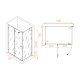 Душевой уголок RGW Stilvol SV-040B 1200x800 стекло прозрачное, профиль черный 