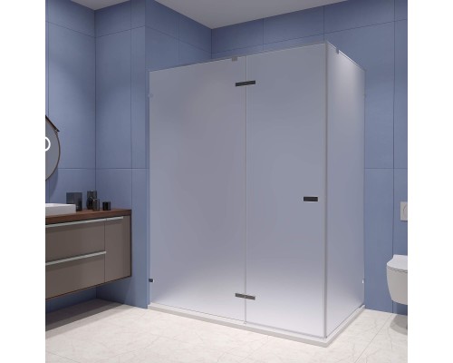 Душевой уголок RGW Stilvoll SV-040 1600x1000 стекло матовое-сатинат, профиль хром
