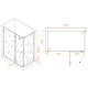 Душевой уголок RGW Stilvoll SV-040B 1600x900 стекло прозрачное, профиль черный