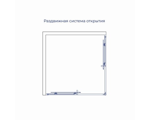 Душевой уголок RGW CL-34S NEW (Матовое-Сатинат, 800x800)