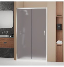 Душевая дверь RGW 41081412-251 120x195 см, стекло Матовый графит 6 мм, профиль Хром, коллекция Passage