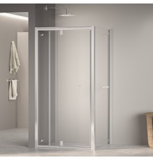 Душевой уголок RGW 410832100-011 100x100 см, стекло прозрачное 6 мм, профиль хром, коллекция Passage
