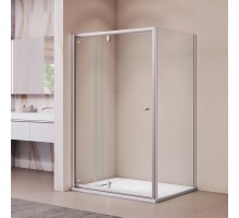 Душевой уголок RGW 41084480-011 80x100 см, стекло прозрачное 6 мм, профиль хром, коллекция Passage
