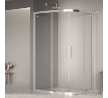 Душевой уголок RGW 41086182-11 120x80 см, стекло прозрачное 6 мм, профиль хром