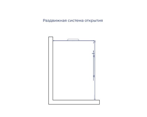 Душевой уголок RGW PA-74-1B (PA-14B + Z-060-2B) 1600x1000 стекло прозрачное, профиль хром