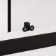 Душевой уголок RGW PA-74B (PA-14B + Z-050-2B) 1300x700 стекло прозрачное, профиль черный  