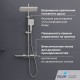 Душевая система RGW Shower Panels 51140134-01 SP-34, термостатическая, цвет хром