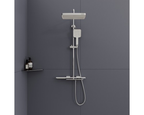 Душевая система RGW Shower Panels 51140134-01 SP-34, термостатическая, цвет хром