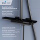 Душевая система RGW Shower Panels SP-34B с термостатом черный 51140134-04