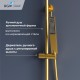 Душевая система RGW Shower Panels 51140134-06 SP-34G, термостатическая, цвет золото