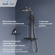 Душевая система RGW Shower Panels 51140134-11 SP-34Gr, термостатическая, цвет серый