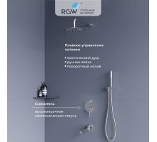 Душевая система RGW Shower Panels 51140855-01 SP-55, скрытый монтаж, хром