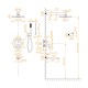 Душевая система RGW Shower Panels 51140856-06 SP-56G, скрытый монтаж, с изливом, золото