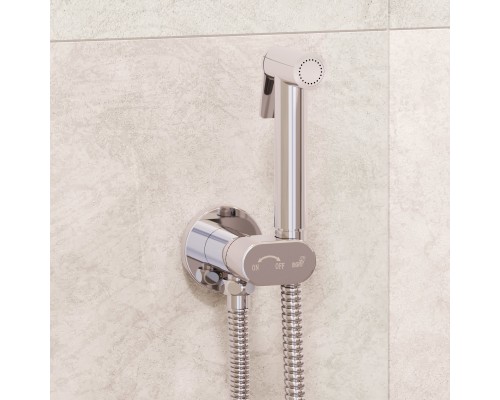 Гигиенический душ RGW Shower Panels SP-210 581408210-01 со смесителем, хром 