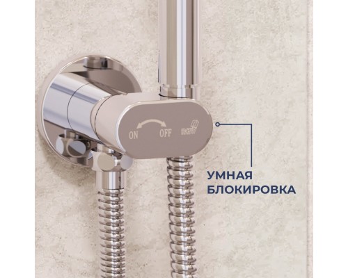 Гигиенический душ RGW Shower Panels SP-210 581408210-01 со смесителем, хром 