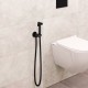 Гигиенический душ RGW Shower Panels SP-210B 581408210-04 со смесителем, черный матовый 