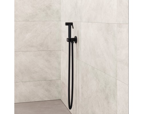 Гигиенический душ RGW Shower Panels SP-210B 581408210-04 со смесителем, черный матовый 
