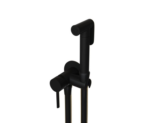 Гигиенический душ RGW Shower Panels 211B, 581408211-04, со смесителем, черный