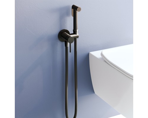 Гигиенический душ RGW Shower Panels 211B, 581408211-04, со смесителем, черный