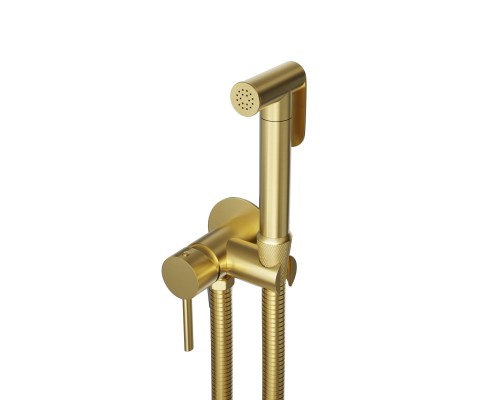 Гигиенический душ RGW Shower Panels 211-Gb, 581408211-06, со смесителем, золото