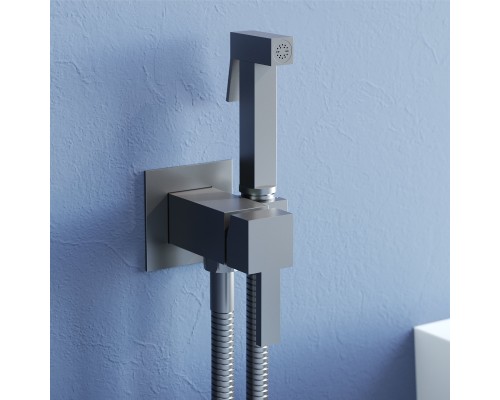 Гигиенический душ RGW Shower Panels SP-212-Gr, 581408212-11, со смесителем, серый