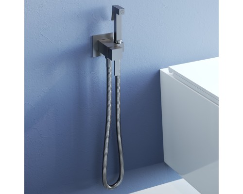 Гигиенический душ RGW Shower Panels SP-212-Gr, 581408212-11, со смесителем, серый