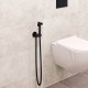 Гигиенический душ RGW Shower Panels SP-213B 581408213-04 со смесителем, черный матовый 