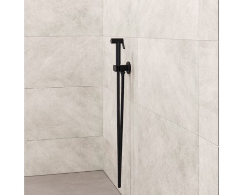 Гигиенический душ RGW Shower Panels SP-213B 581408213-04 со смесителем, черный матовый 