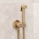 Гигиенический душ RGW Shower Panels SP-213Gb 581408213-06 со смесителем, золото brush 