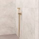 Гигиенический душ RGW Shower Panels SP-213Gb 581408213-06 со смесителем, золото brush 