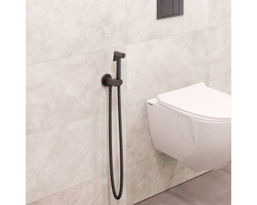 Гигиенический душ RGW Shower Panels SP-213Gr 581408213-11 со смесителем, оружейная сталь
