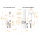 Гигиенический душ RGW Shower Panels SP-213Gr 581408213-11 со смесителем, оружейная сталь
