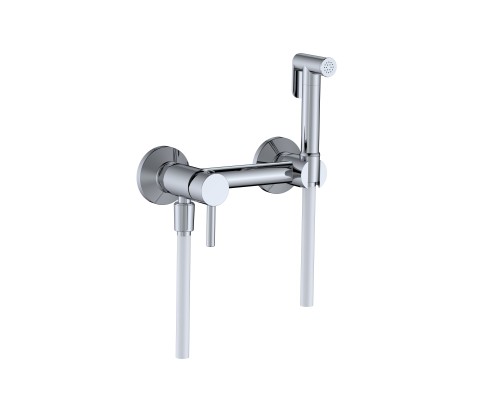 Гигиенический душ со смесителем RGW Shower Panels SP-215 581408215-01, хром