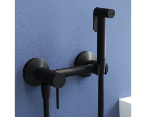 Гигиенический душ RGW Shower Panels SP-215-B, 581408215-04, со смесителем, черный