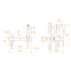 Гигиенический душ RGW Shower Panels SP-215-B, 581408215-04, со смесителем, черный