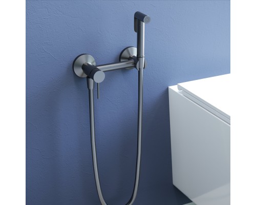 Гигиенический душ RGW Shower Panels SP-215-Gr, 581408215-11, со смесителем, серый