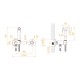 Гигиенический душ RGW Shower Panels SP-216Gb 581408216-06 со смесителем, золото brush