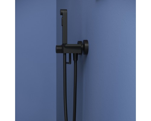 Гигиенический душ RGW Shower Panels 581408220-04, со смесителем, черный
