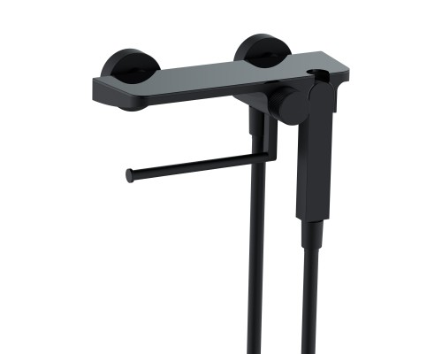Гигиенический душ RGW Shower Panels 581408220-04, со смесителем, черный